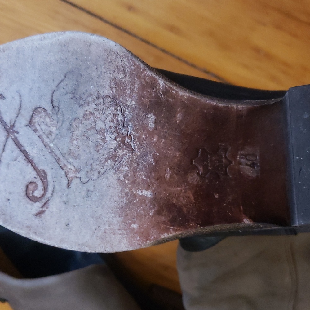 Free People 2-tone Cowboy Boots - Picture 8 of 8